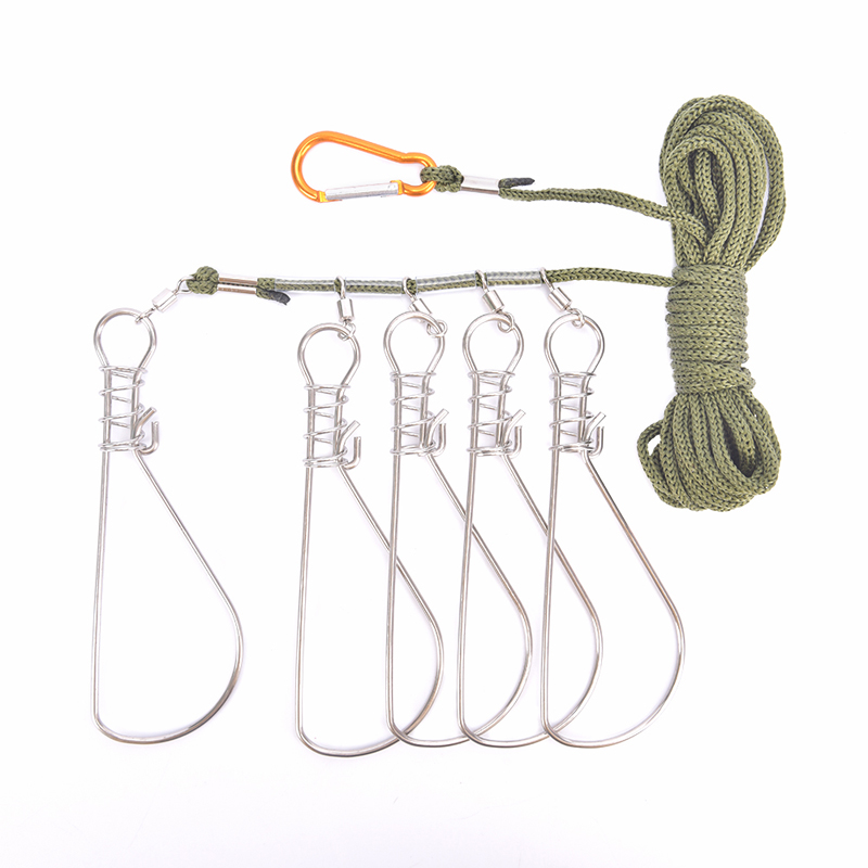 Fishing Belt - Angeln Lock Schnalle Angeln Snaps Kette