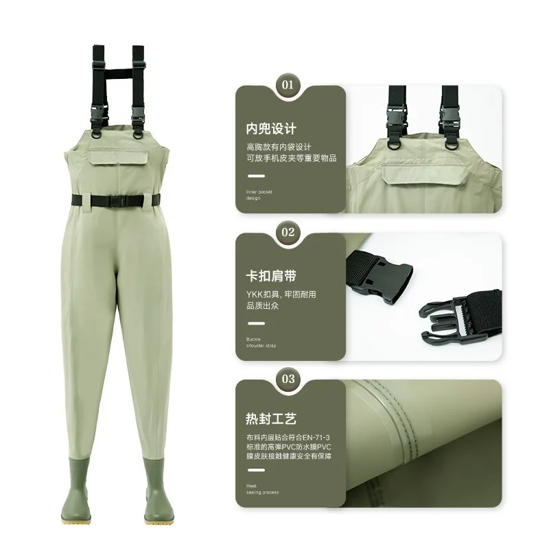 Verschleißfeste, wasserdichte  – Fishing Rain Suit Bewertung und Preis