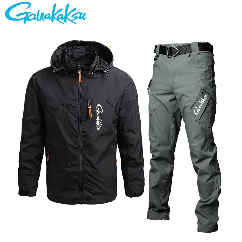 Herren Wasserdichte Kapuzen ja – Fishing Rain Suit Bewertung und Preis