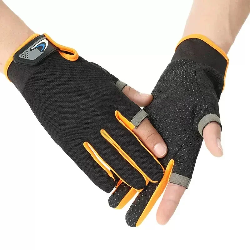 Angelhandschuhe, halbfingerig, – Fishing Gloves Bewertung und Preis